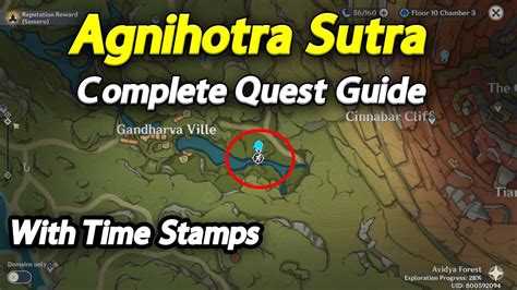 sutra del agnihotra|Genshin Impact Agnihotra Sutra World Quest Guide